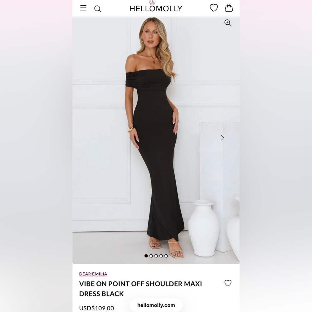 Hello Molly off shoulder dress